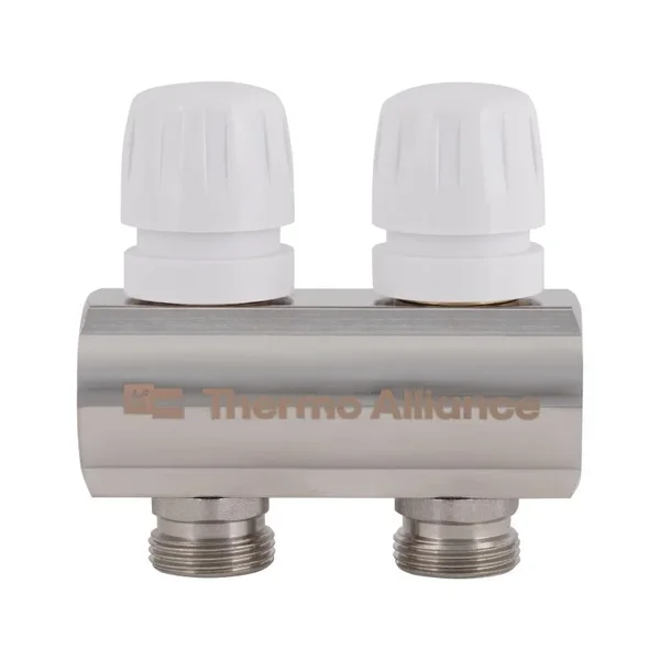 Колектор Thermo Alliance Standart TAS235W2E латунний на 2 виходи 1