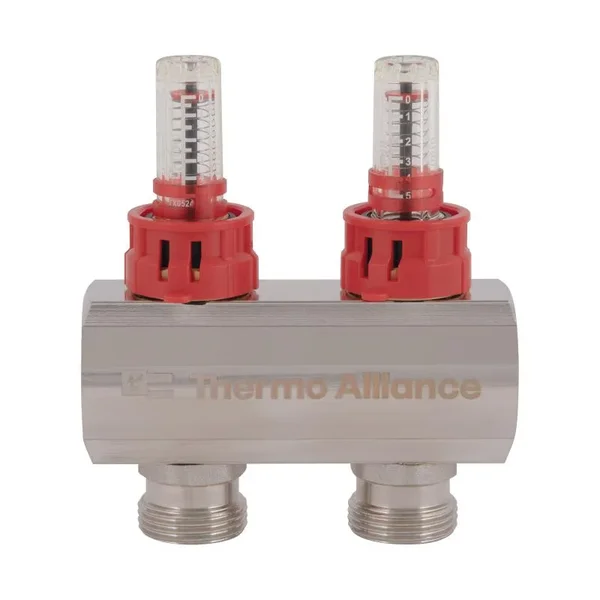 Колектор Thermo Alliance Standart TAS235W2E латунний на 2 виходи 1