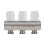 Колектор для теплої підлоги Thermo Alliance Standart TAS235W3E латунний з витратомірами та євроконусами 1