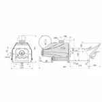 Пеллетная горелка Thermo Alliance EVO 60 в комплекте со шнеком 1.5 м и контроллером Pelet-1 (TAEVO-60SET)