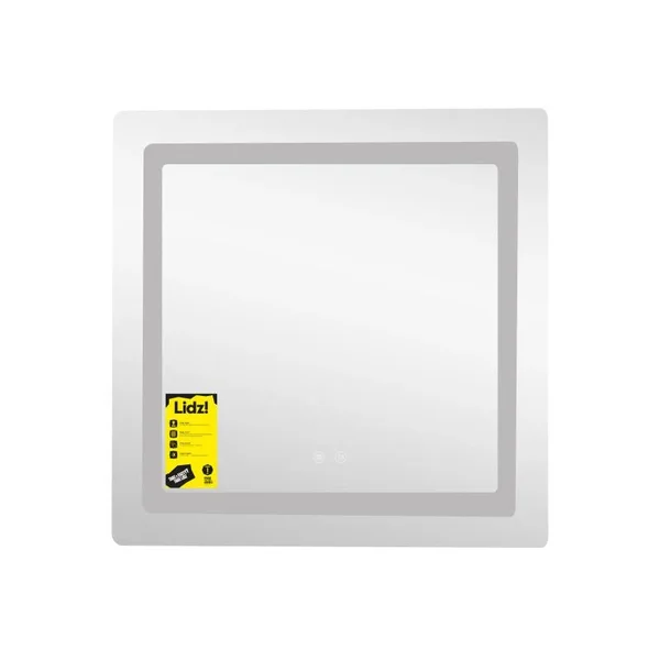 Дзеркало Lidz Kubis сенсорне з LED-підсвічуванням, антизапотіванням та димером (LDKU70070049288)