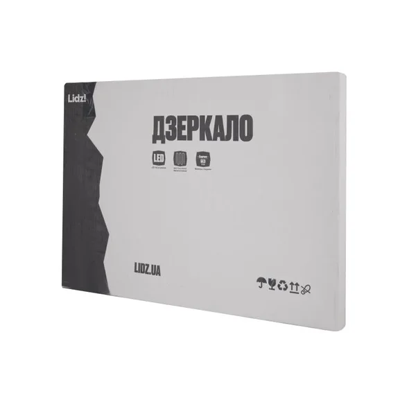 Дзеркало Lidz Orion сенсорне з LED-підсвічуванням, підігрівом та димером (LDOR500800492911)