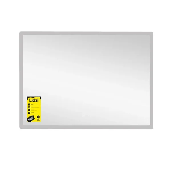 Дзеркало Lidz Orion 800×600 мм сенсорне з LED-підсвічуванням, антизапотіванням та димером (LDOR80060049294)