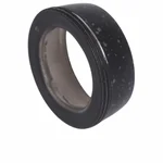 Підтискна гайка Lidz Aria 015F металева чорна для картриджа 35 мм (LDARI13365365BLA49307)