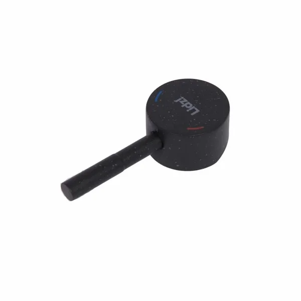 Ручка Lidz Aria 015F з нержавіючої сталі чорна для кухонного змішувача під картридж 35 мм (LDARI964225BLA49313)