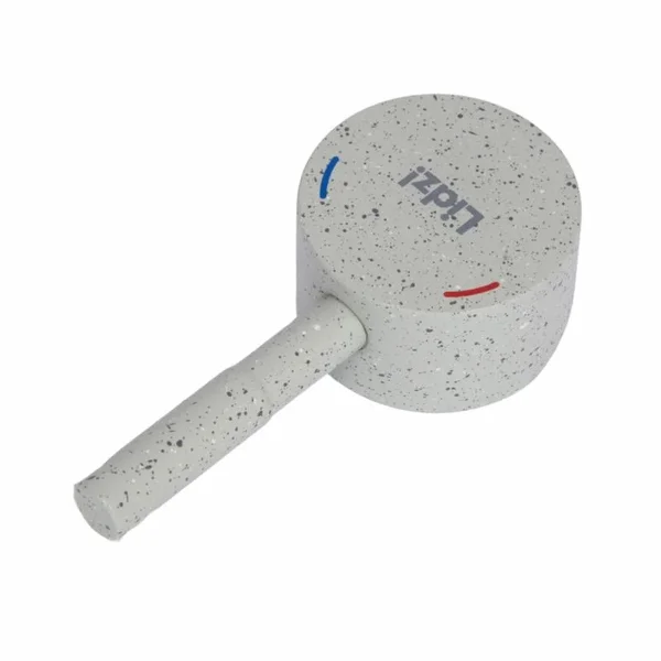 Ручка для змішувача Lidz Aria 015F з нержавіючої сталі сіра під картридж 35 мм (LDARI914225GRE49314)