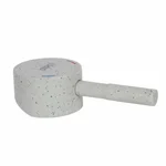 Ручка для змішувача Lidz Aria 015F з нержавіючої сталі сіра під картридж 35 мм (LDARI914225GRE49314)