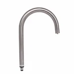 Излив Lidz Aria 020F из нержавеющей стали для кухонного смесителя (LDARI3452252549379)