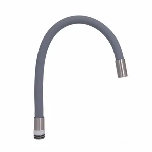 Излив Lidz Aria/Vida 015F3 серый пластиковый для кухонного смесителя длиной 515 мм (LDARI2702202449382)