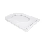 Сиденье для унитаза Qtap Gemini 490 дюропластовое белое slim с микролифтом и быстрым съемом (QTSC179W49385)