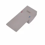 Ручка для змішувача Lidz LDKUB1054226349497 Kubis з нержавіючої сталі нікельована 35 мм (LDKUB1054226349497)