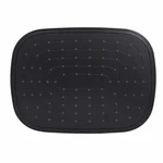 Верхній душ Lidz LDKUB2581906549513 Kubis Black з нержавіючої сталі (LDKUB2581906549513)