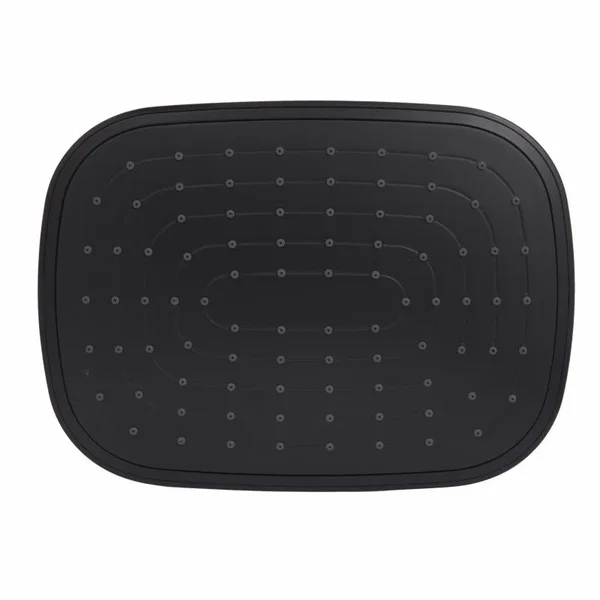 Верхній душ Lidz LDKUB2581906549513 Kubis Black з нержавіючої сталі (LDKUB2581906549513)