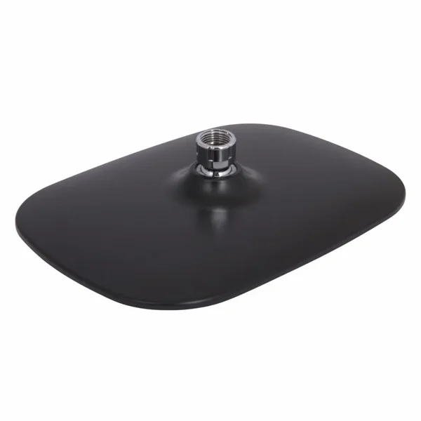 Верхній душ Lidz LDKUB2581906549513 Kubis Black з нержавіючої сталі (LDKUB2581906549513)
