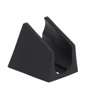 Кронштейн Lidz Kubis 006 черный пластиковый для лейки ручного душа (LDKUB363339B49520)