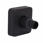 Кронштейн стійки Lidz LDKUB3455353B49523 Kubis 1030 пластиковий чорний для душової системи (LDKUB3455353B49523)