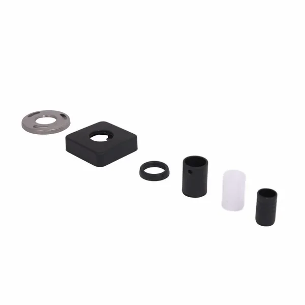 Кронштейн стійки Lidz LDKUB3455353B49523 Kubis 1030 пластиковий чорний для душової системи (LDKUB3455353B49523)