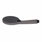 Лійка для ручного душу Qtap Vlasta New пластикова з PVD-покриттям Gunmetal Black (QTVLA25212040GMB49649)