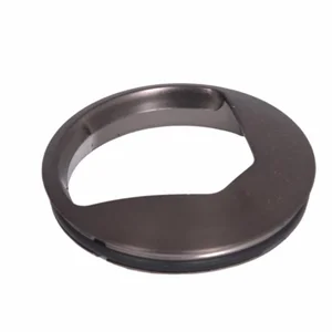 Декоративная накладка на картридж Qtap Vlasta New пластиковая gunmetal black PVD (QTVLA194040GMB49653)
