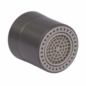 Аэратор Qtap Vlasta New пластиковый gunmetal black PVD для смесителя для ванны с длинным изливом (QTVLA14237237GMB49661)