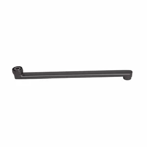 Излив Qtap Vlasta New латунный gunmetal black pvd для смесителя для ванны (QTVLA345315275GMB49666)