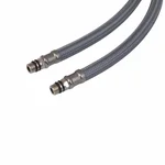 Шланг для смесителя Qtap QT50013513549683 в металлической оплетке с короткой иглой 500 мм (QT50013513549683)