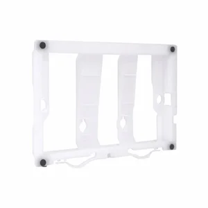 Рамка кріплення кнопки змиву Qtap Standard QTSTD167W49821 пластикова біла для інсталяції (QTSTD167W49821)