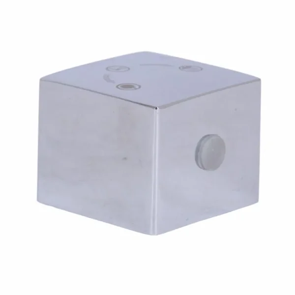 Ручка Qtap QTGEM256323250066 Gemini латунная хромированная для душевой системы на три потребителя (QTGEM256323250066)