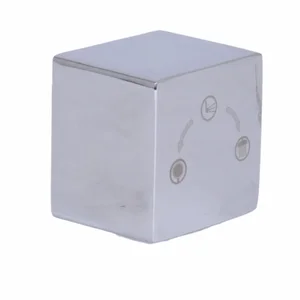 Ручка Qtap QTGEM256323250066 Gemini латунная хромированная для душевой системы на три потребителя (QTGEM256323250066)