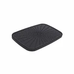 Потолочная лейка Qtap QTGEM34190290BLA50068 Gemini из нержавеющей стали черная матовая для душевой системы (QTGEM34190290BLA50068)