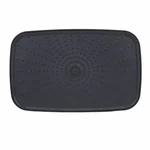 Потолочная лейка Qtap QTGEM34190290BLA50068 Gemini из нержавеющей стали черная матовая для душевой системы (QTGEM34190290BLA50068)