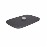 Стельова лійка Qtap QTGEM34190290GMB50069 Gemini з нержавіючої сталі з PVD-покриттям gunmetal black (QTGEM34190290GMB50069)
