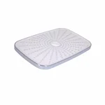 Потолочная лейка для душа Qtap QTGEM34190290CRM50070 Gemini из нержавеющей стали, хром (QTGEM34190290CRM50070)