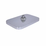 Стельова лійка для душу Qtap QTGEM6721031550071 Gemini хромована з нержавіючої сталі (QTGEM6721031550071)