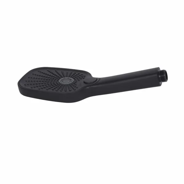 Лейка для ручного душа Qtap Gemini пластиковая черная матовая (QTGEM43100260BLA50072)