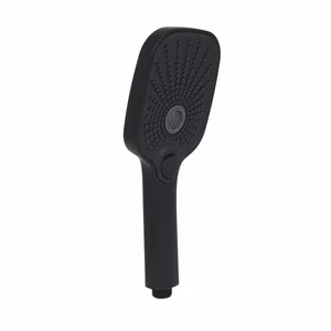 Лейка для ручного душа Qtap Gemini пластиковая черная матовая (QTGEM43100260BLA50072)