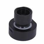 Переходник Qtap Gemini латунный черный матовый для тропической лейки (QTGEM43414414BLA50112)