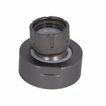 Перехідник Qtap Gemini латунний gunmetal black для стельової лійки (QTGEM43414414GMB50113)