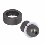 Перехідник Qtap Gemini латунний gunmetal black для стельової лійки (QTGEM43414414GMB50113)
