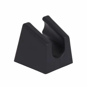 Настенный держатель для гигиенического душа Qtap Gemini пластиковый матовый черный (QTGEM44445422BLA50115)