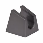 Настенный держатель для гигиенического душа Qtap Gemini пластиковый gunmetal black (QTGEM44445422GMB50116)