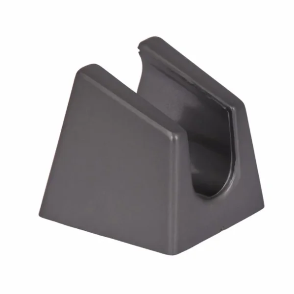 Настенный держатель для гигиенического душа Qtap Gemini пластиковый gunmetal black (QTGEM44445422GMB50116)