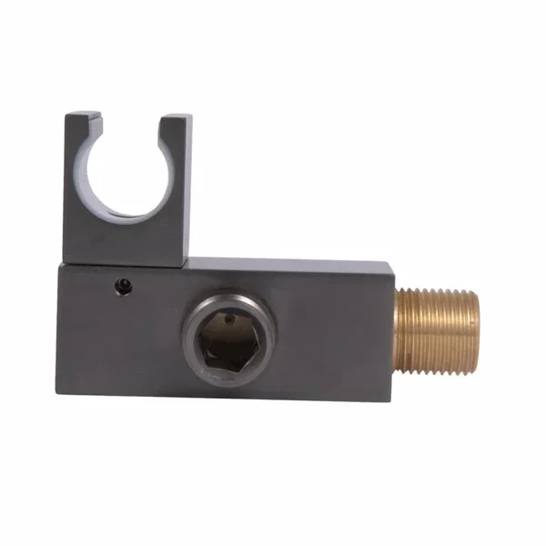 Держатель для ручной лейки Qtap Gemini латунный gunmetal black для скрытого монтажа (QTGEM428639975GMB50121)