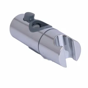 Держатель для ручной лейки на стойку Qtap Gemini круглый пластиковый хромированный (QTGEM472393113CRM50125)