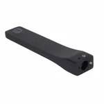 Вилив Qtap Gemini латунний матовий чорний для раковини прихованого монтажу (QTGEM258393200BLA50127)