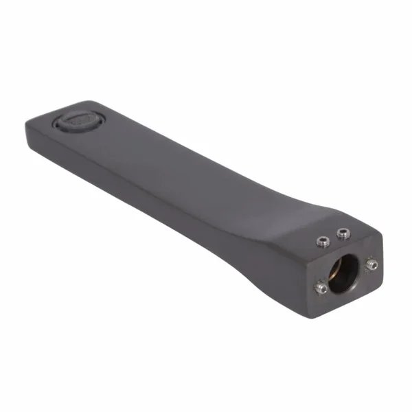 Вилив Qtap Gemini латунний збройова сталь/чорний PVD для раковини прихованого монтажу (QTGEM258393200GMB50128)