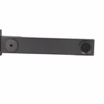 Вилив Qtap Gemini латунний gunmetal black для душової системи прихованого монтажу (QTGEM594594247GMB50130)