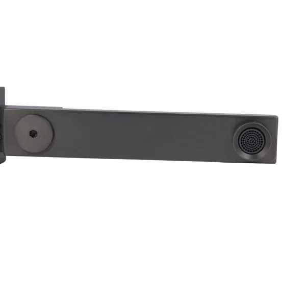 Вилив Qtap Gemini латунний gunmetal black для душової системи прихованого монтажу (QTGEM594594247GMB50130)