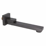 Вилив Qtap Gemini латунний gunmetal black для душової системи прихованого монтажу (QTGEM594594247GMB50130)