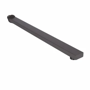 Кронштейн для потолочной лейки Qtap Gemini латунный gunmetal black для скрытого монтажа (QTGEM3535423GMB50161)